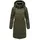Navahoo Wintermantel "Wintertanz 14", Damen, Gr. XXXL(46), grün (olivgrün), Obermaterial: 45% Polyester, 45% Baumwolle, 10% Nylon. Innenfutter: 100% Polyester. Wattierung: 100% Polyester.