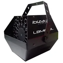 Ibiza LBM10-BL Seifenblasenmaschine Schwarz