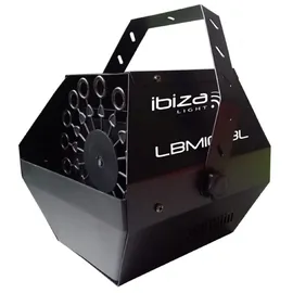Ibiza LBM10-BL Seifenblasenmaschine Schwarz