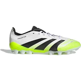 adidas Predator League 2G/3G AG Herren Cloud White/Core Black/Lucid Lemon 40 2/3
