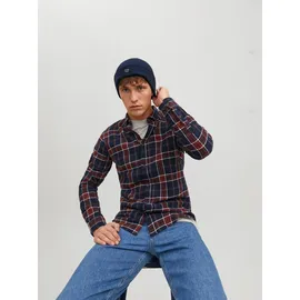 JACK & JONES Herren Jjdna Beanie Noos Strickm tze, Blau (Navy Blazer Navy Blazer), Einheitsgröße EU