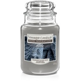 Yankee Candle Duftkerze Großes Glas Cosy Up 538 g, grau