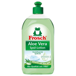 FROSCH Spülmittelspender Frosch Spül-Lotion Spülmittel Sensitiv Aloe Vera Geschirrspülmittel 500ml