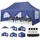luxuskollektion Faltpavillon 3 x 6 m Blau