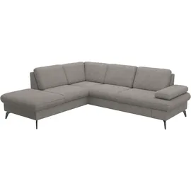 sit&more Ecksofa »Morris Jubi L-Form, B: 238 cm« mit Armteilfunktion & 1 Zierkissen, optional Bettfunktion