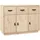vidaXL Sideboard 100x40x75 cm Massivholz Kiefer