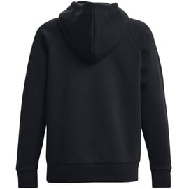 Under Armour Rival Fleece Hoodie Damen 001 black/white 44