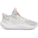 Unisex UA Jet Basketball Schuhe Mod Gray/Ares Red/White 42 EU