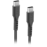 SBS USB-C auf USB-C 1,5 m Schwarz