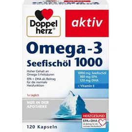 Doppelherz Aktiv Omega-3 Seefischöl 1000 Kapseln 120 St.