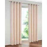 Wirth Vorhang WIRTH "B-Holmsund" Gr. 5, beige (natur), B:132cm H:225cm, Chenille, Polyacryl, Gardinen