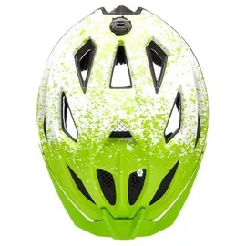 KED Street Jr. Pro 49-55 cm Kinder lime green white matt