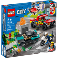 Lego City Löscheinsatz und Verfolgungsjagd 60319