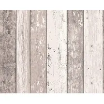 A.S. Création Best of Wood`n Stone 2nd Edition Vliestapete 53 cm x 1000 cm 0 g Braun