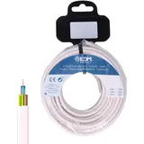 Schlauchtrommel, 3 x 1,5 mm, weiß, 20 m, ideal für Bewässerung und mehrere Anwendungen, robust und flexibel. Perfekt für Profis und Gärtner. Organisieren Sie Ihren Arbeitsplatz!