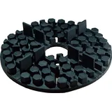Sanpro Gummi Plattenlager / Stelzlager - 2 mm Fuge - Stapelbar von 10-30 mm, 250 Stück