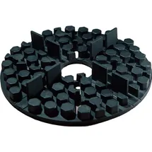 Sanpro Gummi Plattenlager / Stelzlager - 2 mm Fuge - Stapelbar von 10-30 mm, 250 Stück