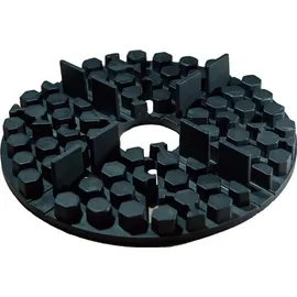 Sanpro Gummi Plattenlager / Stelzlager - 2 mm Fuge - Stapelbar von 10-30 mm, 250 Stück