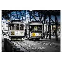 Calvendo San Francisco - street view (Wandkalender 2026 DIN