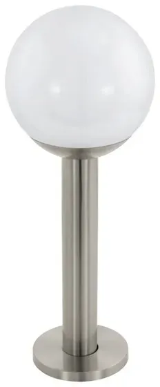 NISIA-Z garden lamp low stainless steel/white