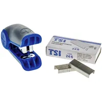 TSI 49098-7 MINI Heftgerät-Set trend plus, inklusive 1000 Heftklammern