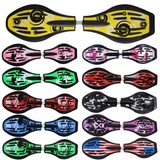 FunTomia Waveboard Original ABEC9 Kugellager inkl. Tasche (Verschiedene Farbdesigns) (Spirale)