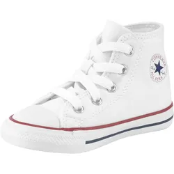 Sneaker CONVERSE "CHUCK TAYLOR ALL STAR - HI KIDS", Gr. 23, weiß, Textil, sportlich, Schuhe Sneakerboots