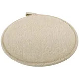 Stuhlkissen 37x37 Rund Sitzkissen Stuhl Rund Waschabar Waschbares Abnehmbares Sitzkissen Sitzauflage FüR Stuhl Stuhl Sitzauflage FüR EsszimmerstüHlefüR Stuhl Bank Hocker Haus KüChe E(Color:apricot)