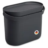 GARANTIA Biomülleimer 8 l Graphitgrau