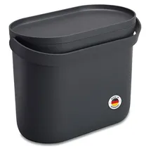 GARANTIA Biomülleimer 8 l Graphitgrau