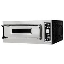 Gastro Pizzaofen Backofen Pizza Flammkuchen 400V 975 x 920 x 415mm 1 Kammer
