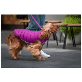 Red Dingo Puffer Hundejacke - Pink / Purple - 40 cm
