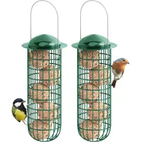 luxuskollektion Meisenknödelhalter Metall Eisen Vogelfutterhaus zum Aufhängen 26cm