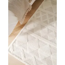 benuta Lytte Kinderteppich, Creme, Textil, Abstrakt, Rechteckig, 120x170 cm, Oeko-Tex® Standard 100, wasserabweisend, Teppiche & Böden, Teppiche, Teppich Kinderzimmer