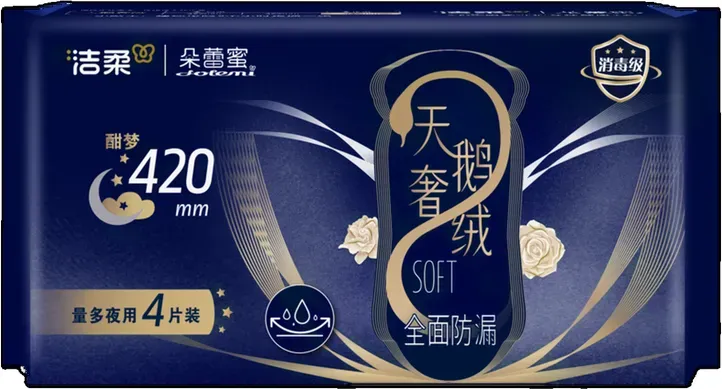 C&S Dolemi Swan Luxury 420 Damenbinden für mehrere Nächte (4 Stück)