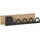 Livetastic Wandgarderobe Liora Eiche dunkel