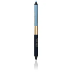 Estée Lauder Smoke and Brighten Kajal Eyeliner Duo, Definieren: Ziehen Sie eine Linie entlang des Wimpernkranzes mit dem dunkleren, definierenden Farbton, um die Augenform zu betonen. Verwischen Sie die Linie mit den Fingern oder einem Pinsel für einen rauchigeren Look. Highlighten: Tragen Sie den helleren