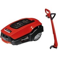 Einhell Power X-Change 18V Mähroboter Freelexo - inkl. gratis Rasentrimmer  (18 V, 2,5 Ah, Max. Flächenempfehlung: 500 m2) + BAUHAUS Garantie 5 Jahre auf elektro- oder motorbetriebene Geräte