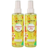 La Rive Hair & Body Mist Summer Joy 2 x 200 ml Bodyspray Körper- und Haarspray S