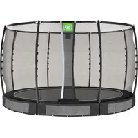 EXIT TOYS EXIT Allure Premium Bodentrampolin Ø 366 cm Schwarz