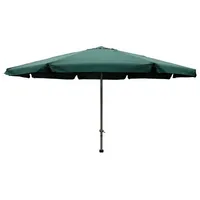 Lex XXL Alu Ø4m mit Kurbel mit Krempe Gartenschirm