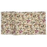 Sander Tischdecke Sander Tischläufer Avila, 33 burnt sienna