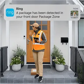 Ring Battery Video Doorbell Plus - WLAN 1536p HD Gegensprechfunktion Türklingel