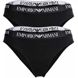 Emporio Armani Slip 2 St. Schwarz M