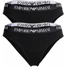 Emporio Armani Slip 2 St. Schwarz M