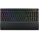 Asus ROG Strix Scope II 96 (DE, Kabelgebunden, Kabellos), Tastatur, Schwarz