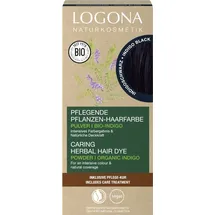 Logona Pflanzen-Haarfarbe Pulver indigoschwarz 100 g