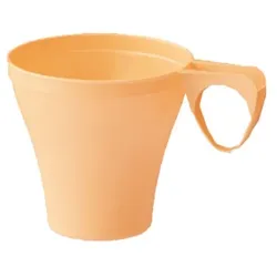 1200 Espressotasse 8 cl Polystyrol beige - Einweg
