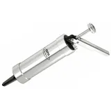 GEFU Gebäckpresse GEFU "COOKIE", silber, B:6cm L:21,5cm T:6cm Ø:5cm, Aluminium, Kunststoff, Gebäckpressen, vielseitig, präzise Dekoration, robust und langlebig