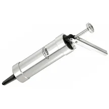 GEFU Gebäckpresse GEFU "COOKIE", silber, B:6cm L:21,5cm T:6cm Ø:5cm, Aluminium, Kunststoff, Gebäckpressen, vielseitig, präzise Dekoration, robust und langlebig